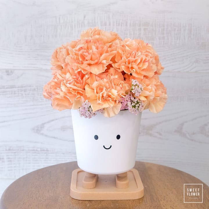 ที่ใส่ของ อเนกประสงค์พร้อมดอกไม้